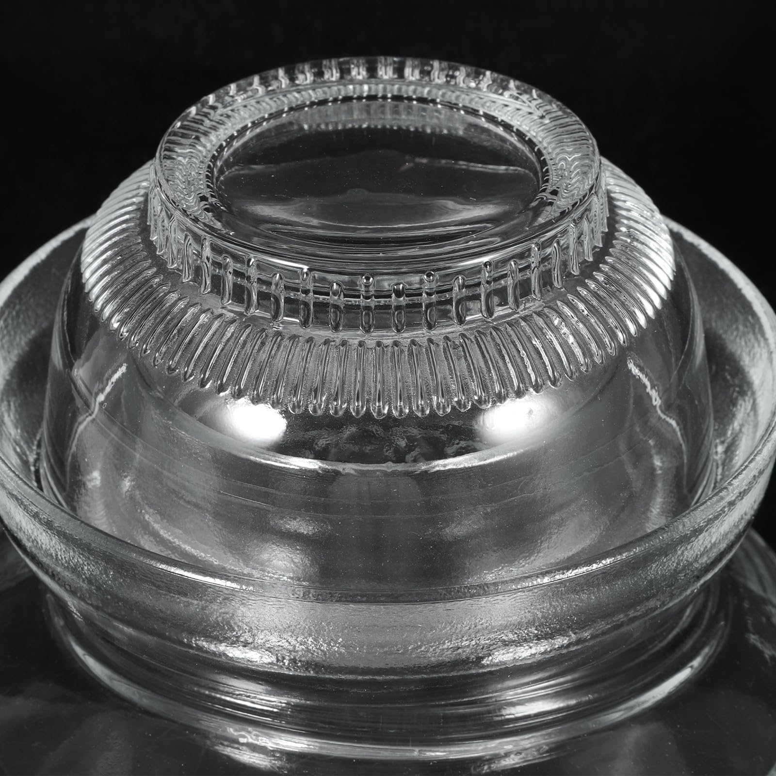 SEWACC Aufbewahrungsglas aus Glas 5 kg Transparentes Einmachglas für Küche Einlegen mit Frischhalteeigenschaft
