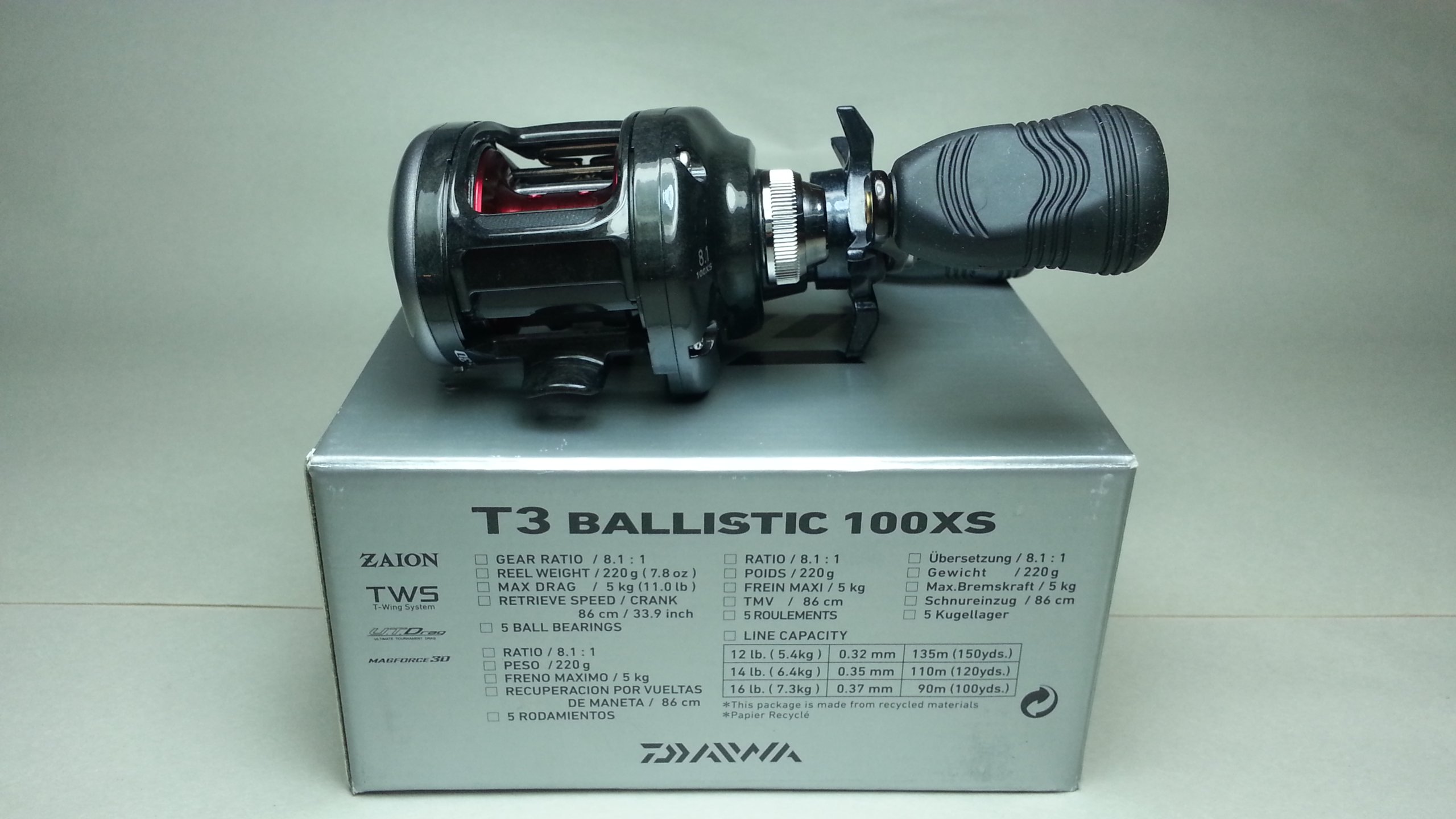 Amazon | Daiwa T3 Ballistic 811 T3BlS100XS キャスティングリール