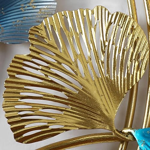 Miniatura 7 de TOPBMS Decoración de pared de metal 3D, decoración moderna de lujo, esculturas de pared hechas a mano, para colgar en la pared, decoración para sala