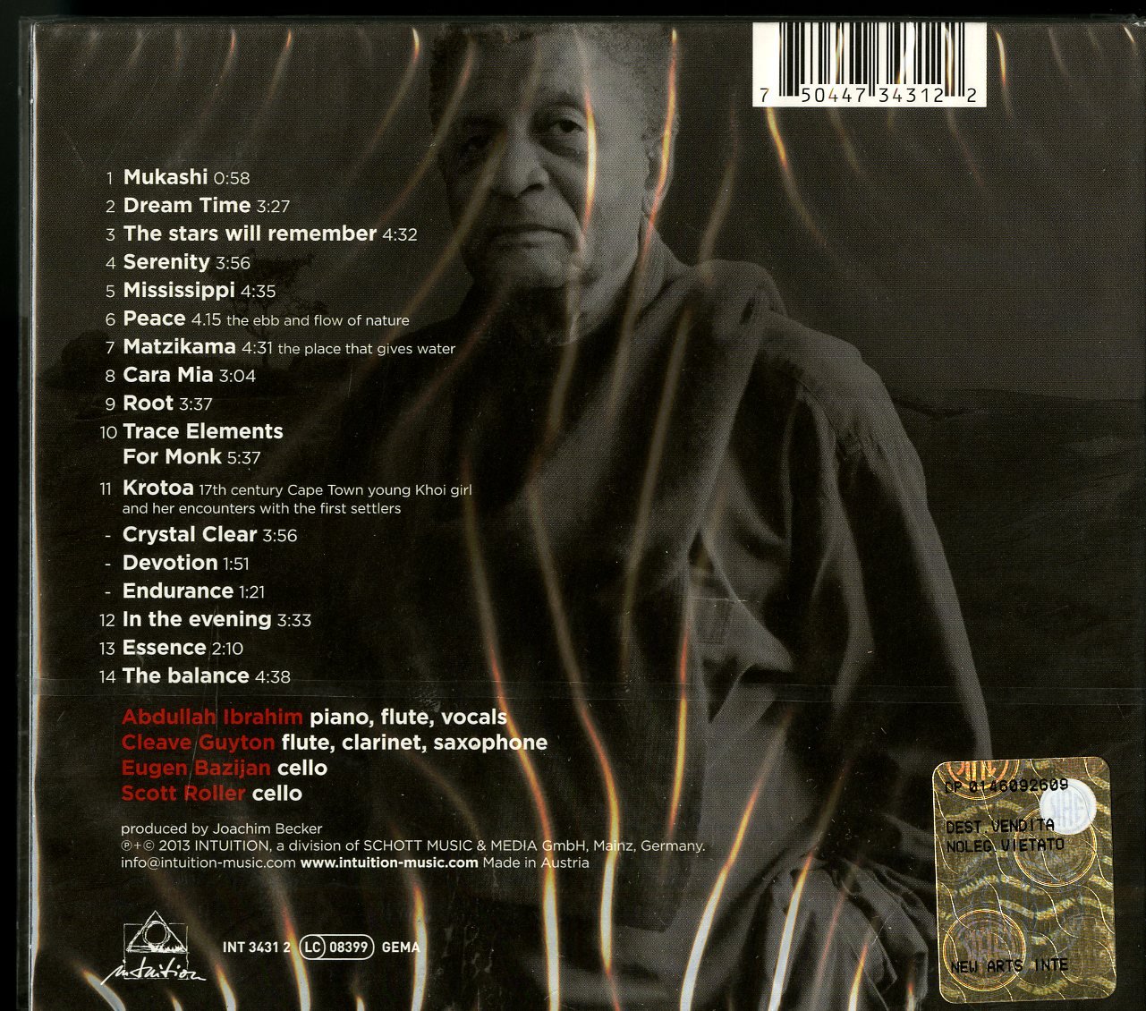 Abdullah Ibrahim : Mukashi, Once upon a time.