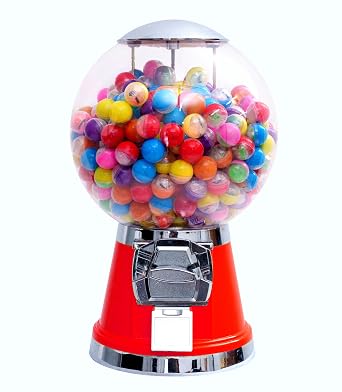Big Titan Classic Gumball Machine with 50 Cent Coin Mech & Ball Globe 12"
