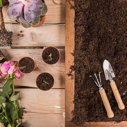 Miniatura 6 de Halatool 3 piezas de ladrillo de coco orgánico comprimido natural ladrillos de coco coco mezcla de nutrientes para macetas con bajo equilibrio de EC