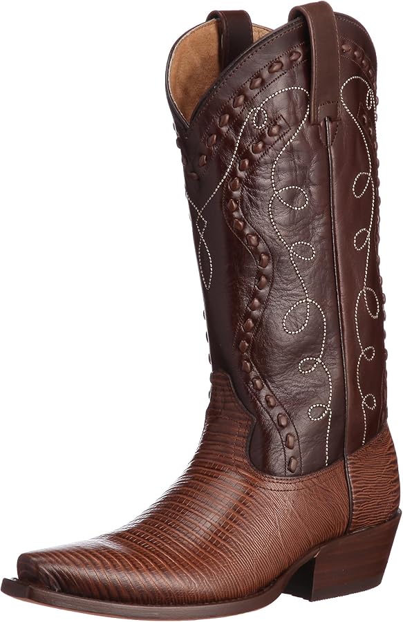 Amazon | [アダムスブーツ] レディス デザインド・ウェスタンブーツ