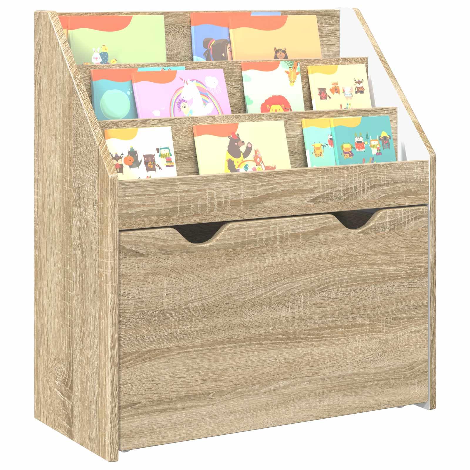 Libreria Sonoma per bambini, 69 cm, legno composito