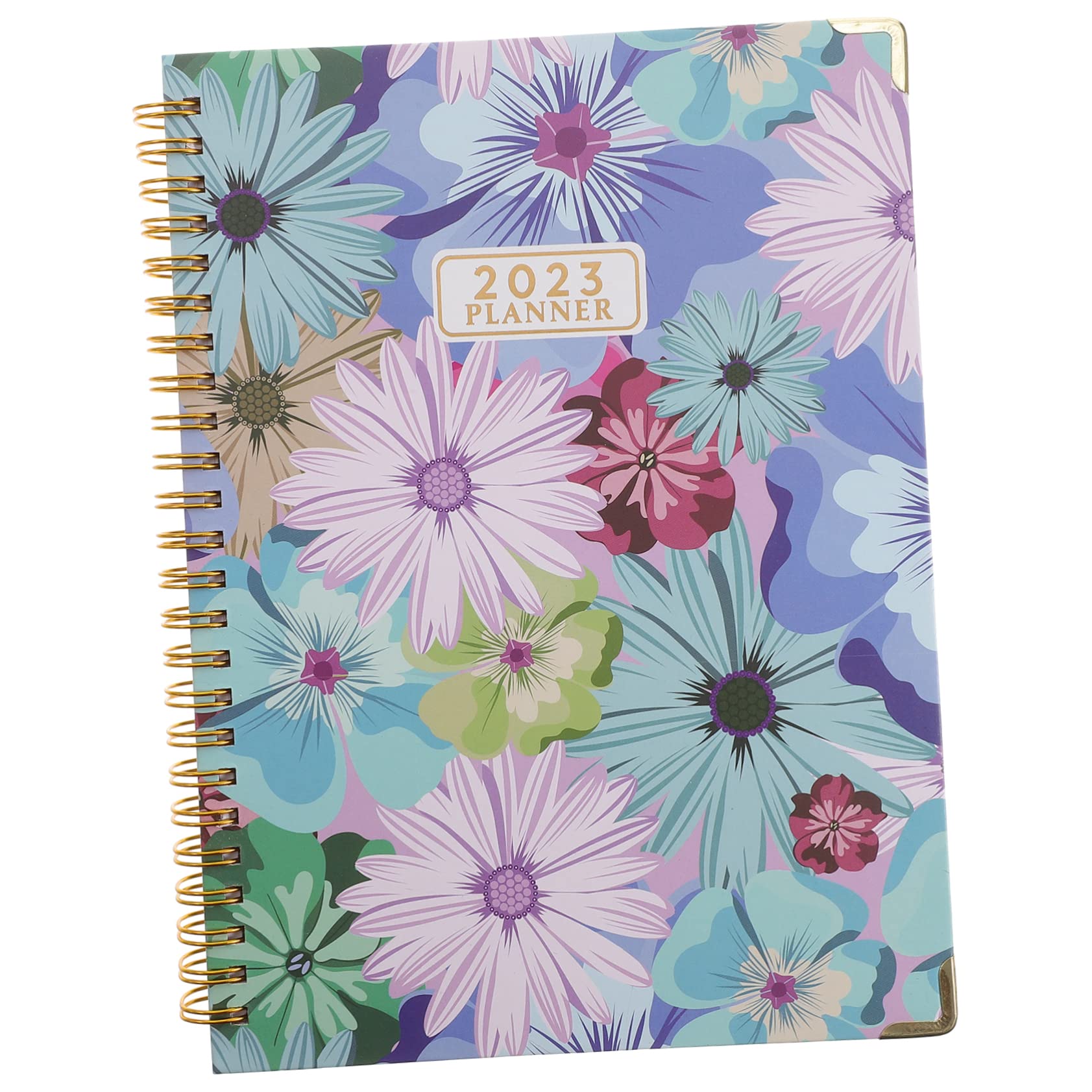 Beavorty 2023 English Notes planner 2023 2022-2023 planner weekly and monthly 2023 weekly planner notebook Reminders Notepads pocket notebook daily plan notebook spiral memorandum Paper a5