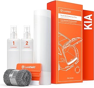 Luxshield Car Bumper Protector Set for Kia Sportage 5 (V) NQ5 I 2021-2024 - Rear Bumper guards for cars, anti scratch, Paint Protection For Sill - Transparent