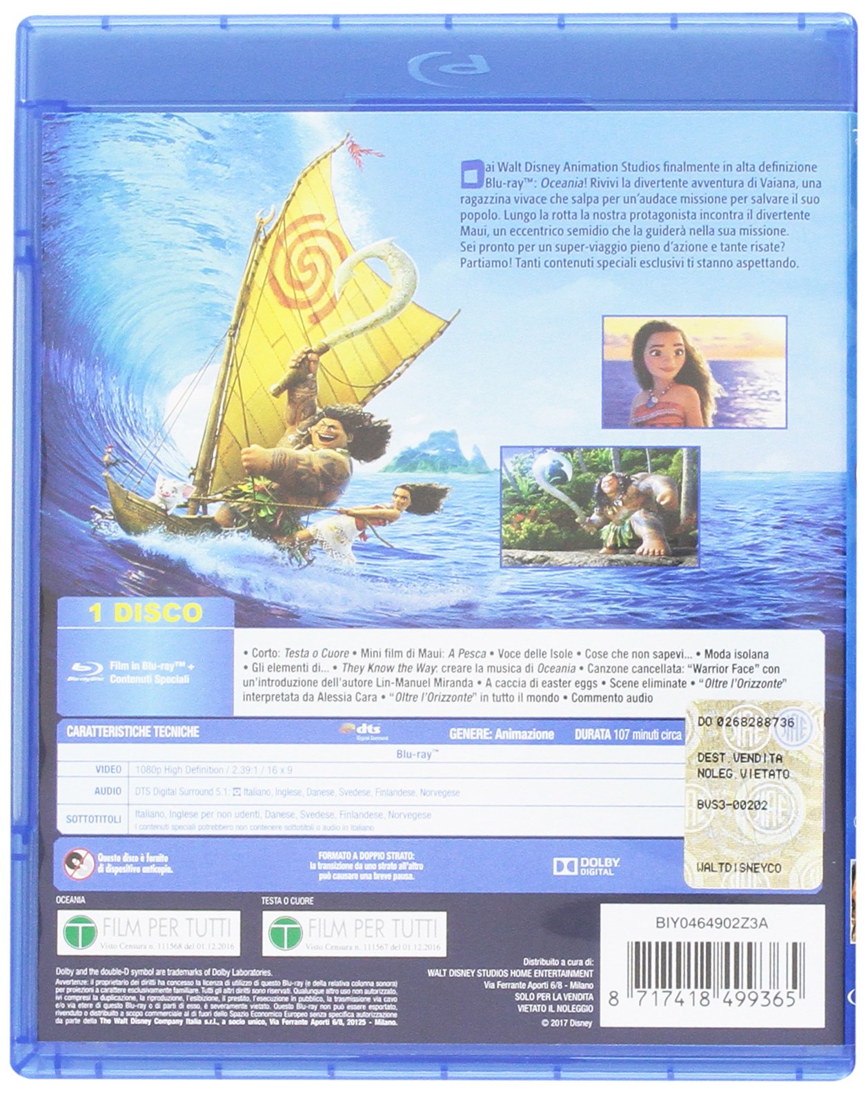 Oceania (Blu-ray)
