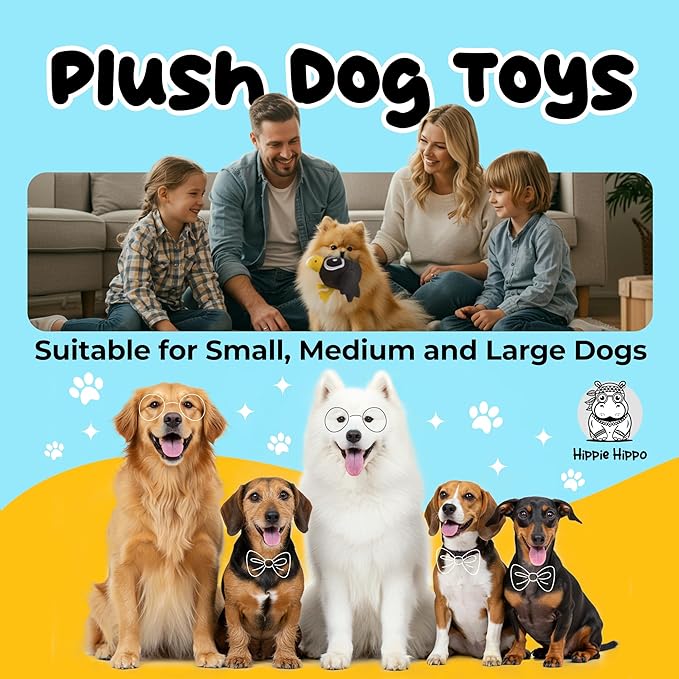 Juguete para perros pequeño/mediano – Cuervo negro de peluche con chirriador miniatura 4