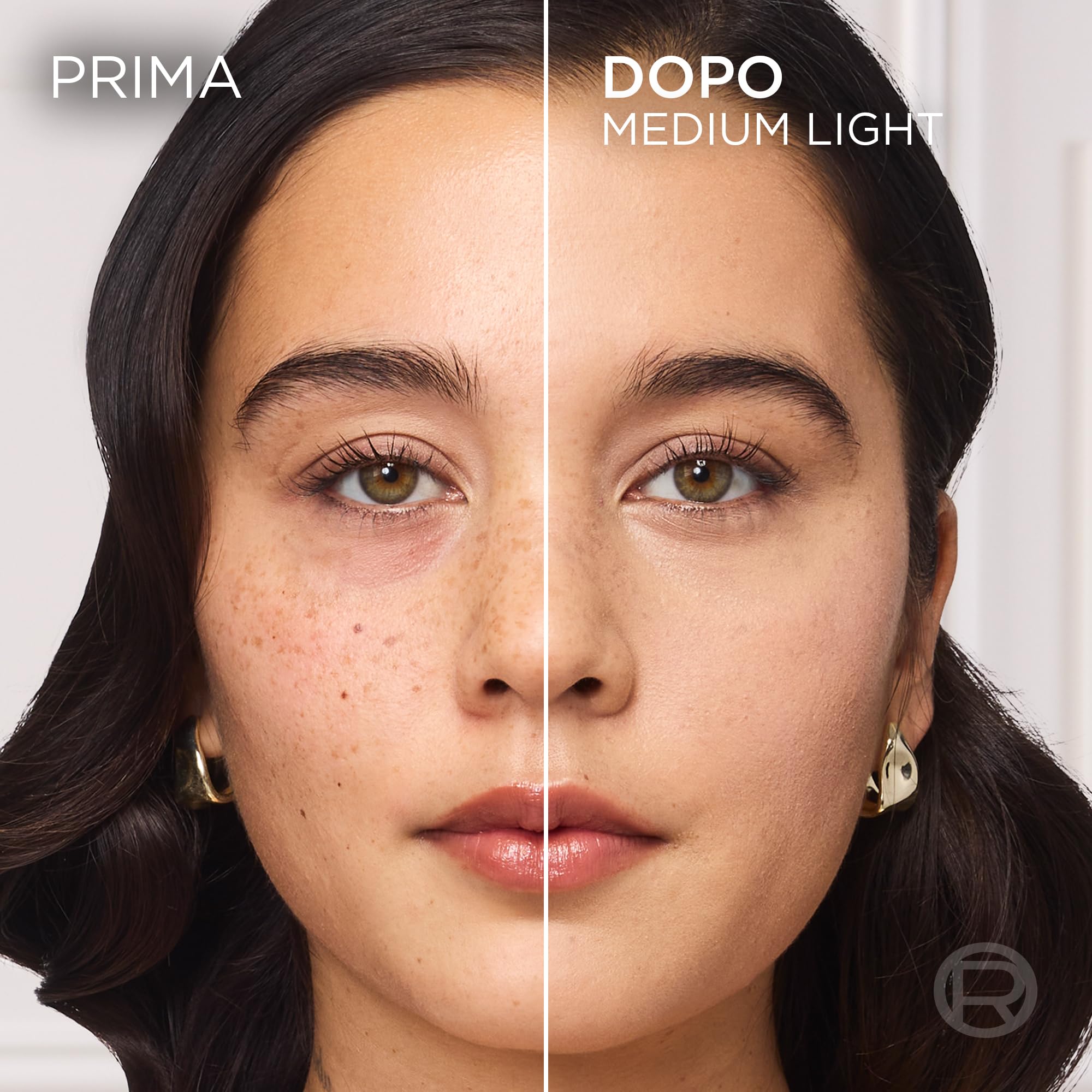 L'Oréal Paris, Crema Colorata Idratante e Uniformante, Con Vitamine B5 ed E, Pelle Idratata Fino a 24h, Con SPF 20, 03 Medium Light, 30 ml (l'imballaggio può variare)