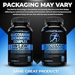 Nutratology® Glucosamine Joint Supplement with Chondroitin, MSM & Turmeric | Canadian-Made | Joint Pain Relief Supplements - 1500MG Glucosamine - Supports Healthy Joints & Cartilage - 90 Capsules