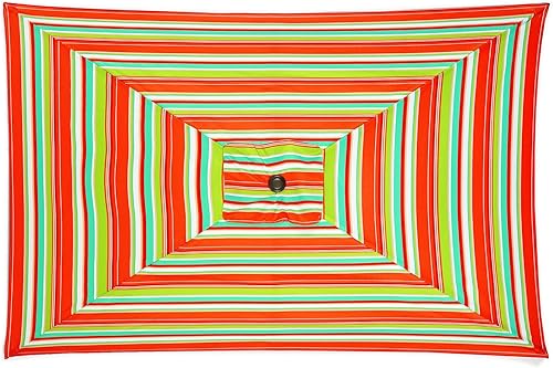 BrylaneHome Paraguas rectangular de gran tamaño