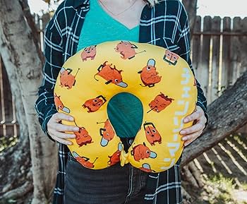 Amazon｜JUST FUNKY チェーンソーマン ポチタ ぬいぐるみ ネックピロー