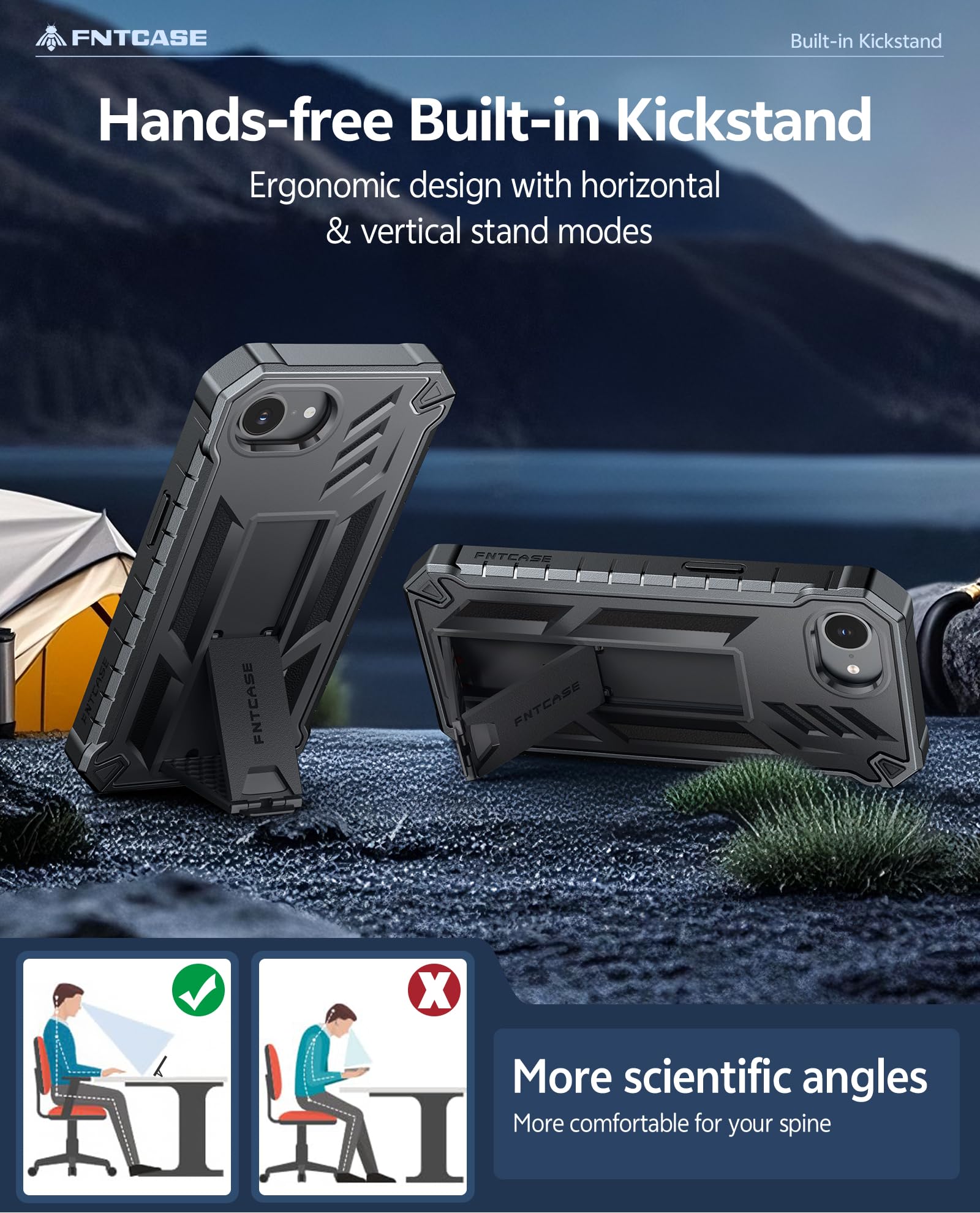 FNTCASE Funda para teléfono 17e