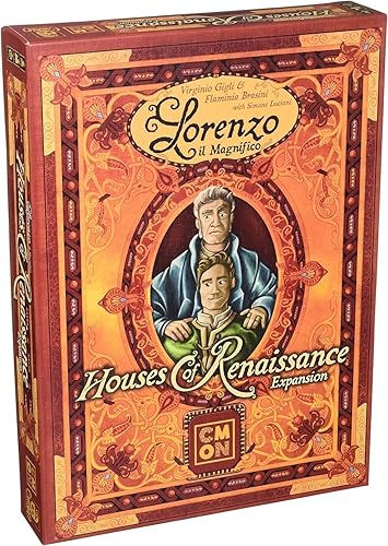 CMON Lorenzo il Magnifico Houses of Renaissance Expansion  Juego de mesa de estrategia para adolescentes y adultos  A partir de 14 años  2 a 5