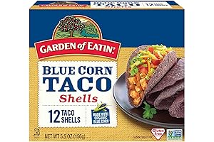 Healthy and Flavorful Organic Blue Corn Taco Shells