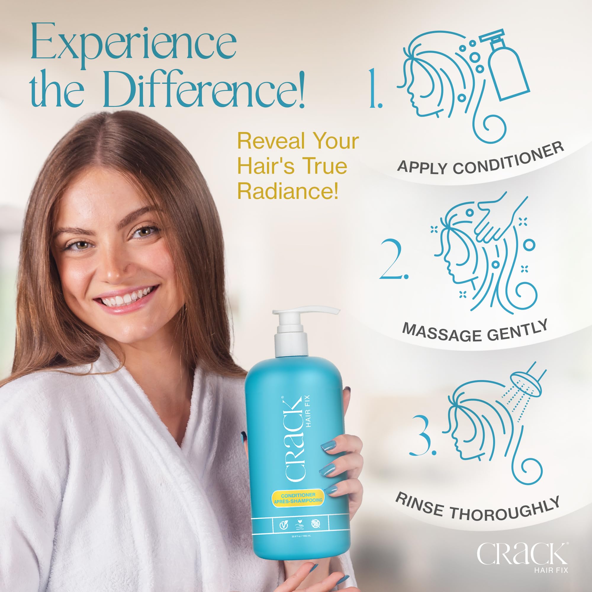 Crack In Treatment Acondicionador, 1000 ml