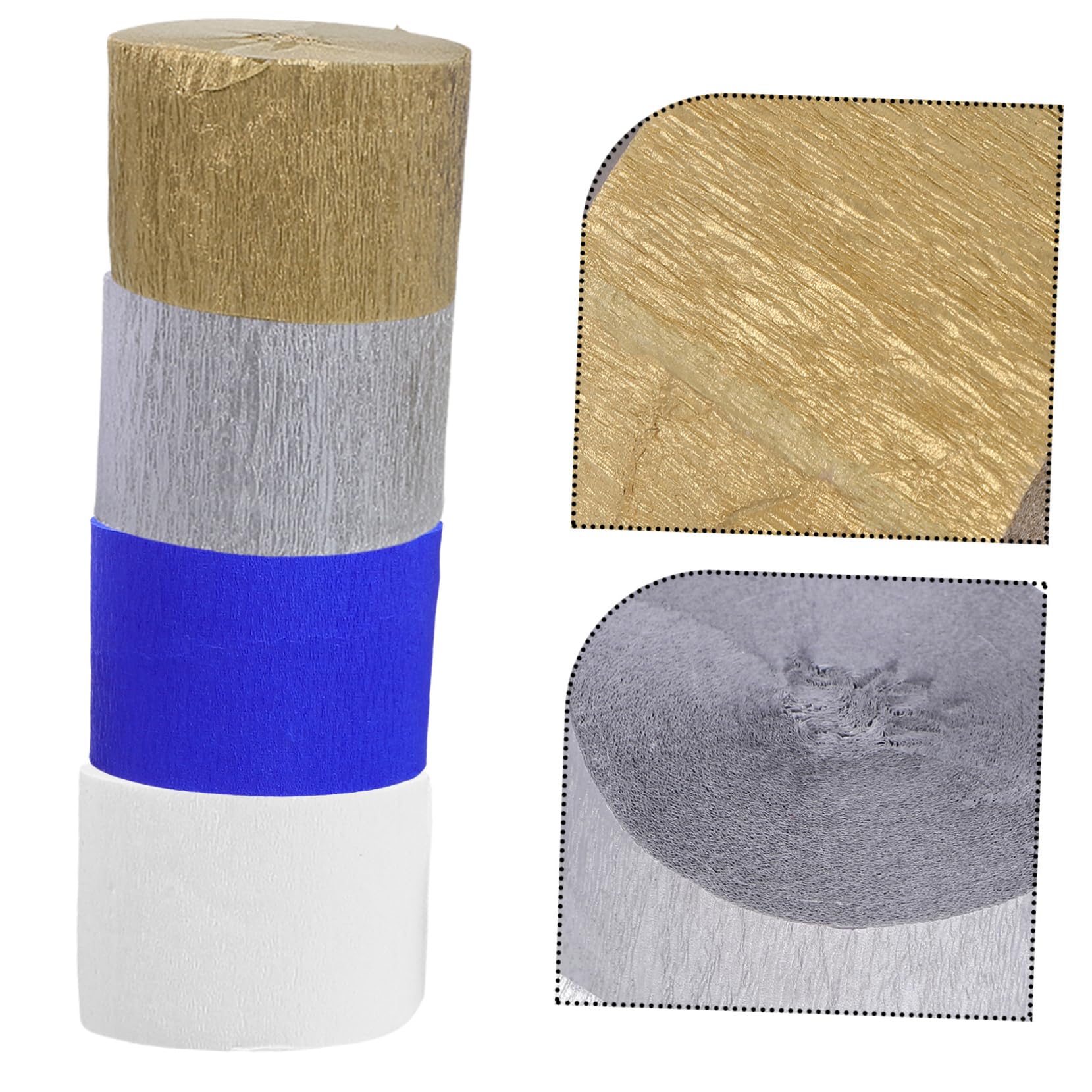 WHAMVOX 8pcs Crepe Paper Pull Flower Wedding Decorations Convenient Paper Ribbon Supply Birthday Streamer Ornament Delicate Streamers Decor Multifunction