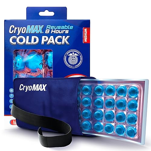 Cryo-Max Cold Pack, 8 Hour Reusable Cold Therapy Ice Pack