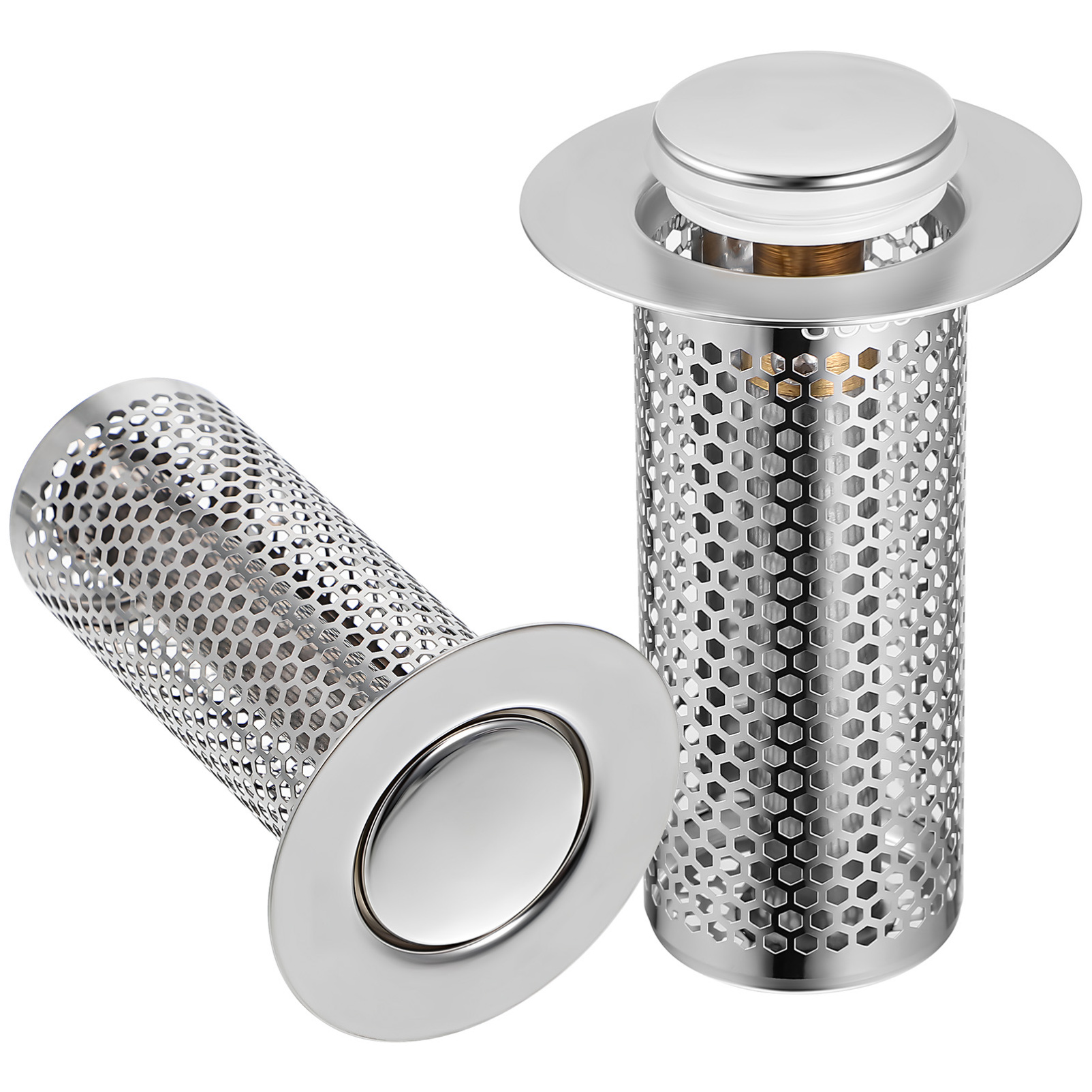Tapón de desagüe para lavabo de baño DOITOOL acero inoxidable miniatura 7