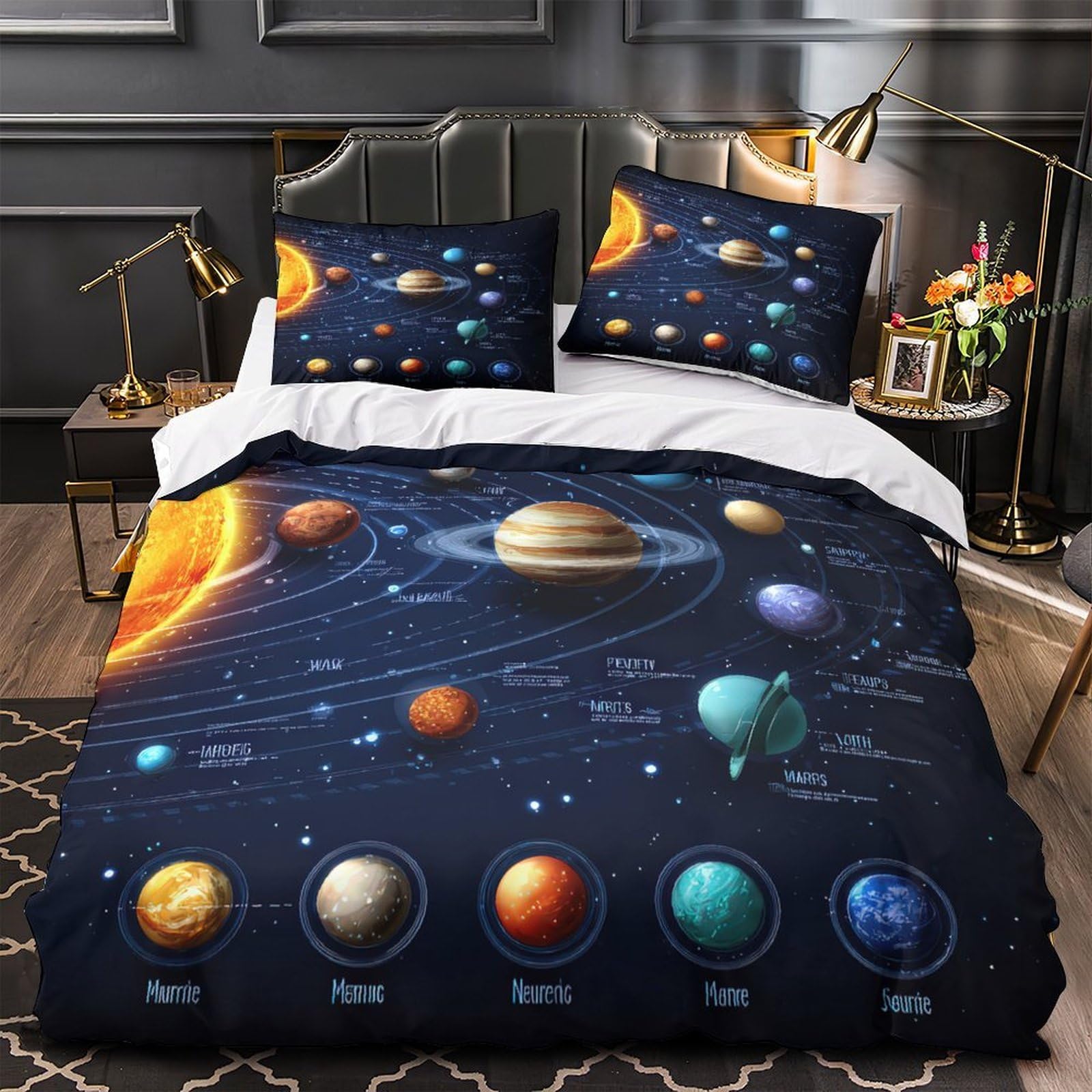 Housse de couette football 3D pour transformer votre chambre de couple en temple du sport