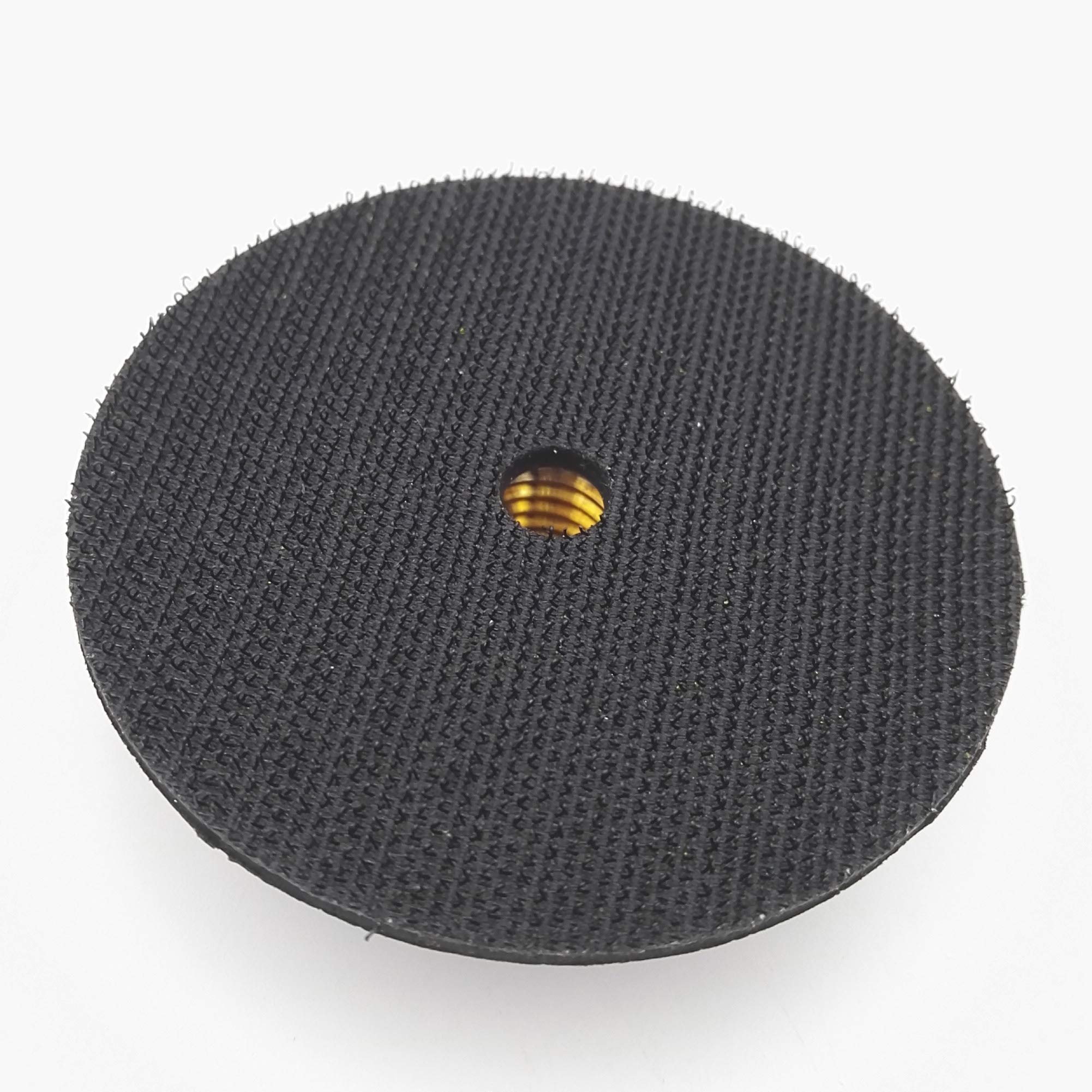 DT-DIATOOL 2-Pack 4-Inch Aluminum Hook & Loop Backer Pad – 5/8-11 Arbor For Diamond Polishing Pads & Sanding Discs
