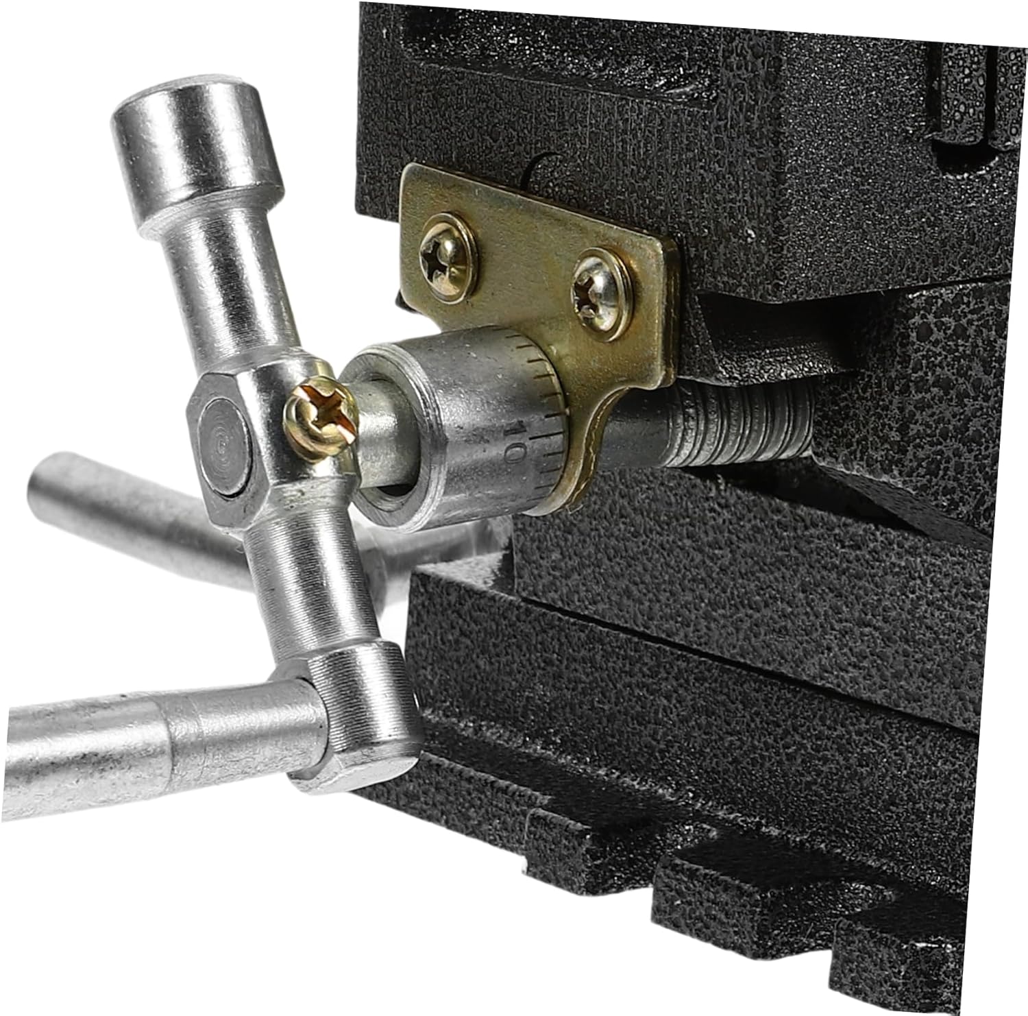 Heavy Duty Drill Press Vise Precision Cross Vise for Bench Work Clamping Base for Woodworking Metalworking and Home Repairs