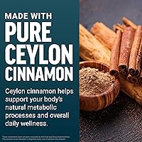 Vista 6 de Force Factor Ultra Berberina Absorción Mejorada, con Canela de Ceilán, Dihidroberberina y Cromo, Absorción 5X, 2X Más Duradera, Promueve la Masa