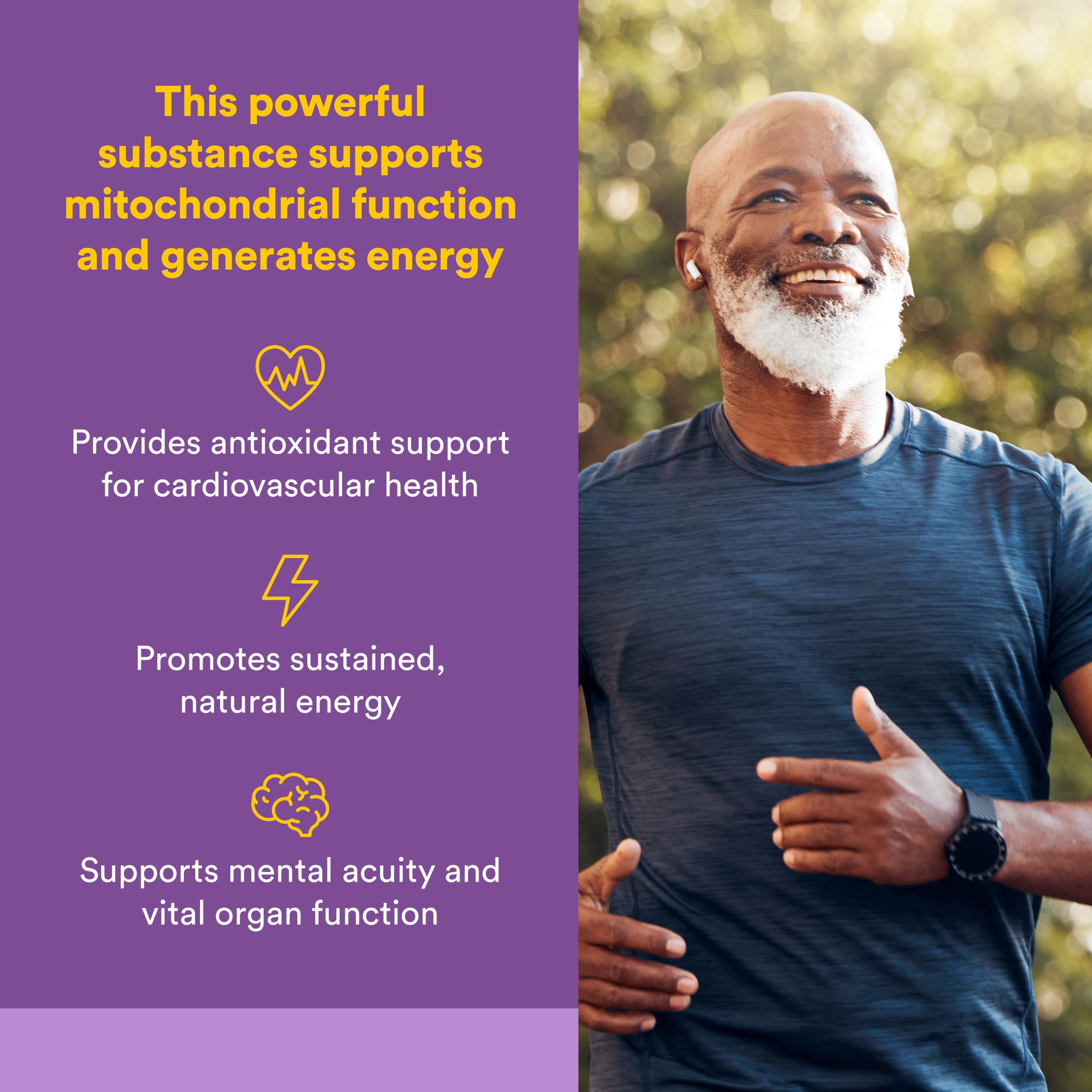 Natural Factors Ubiquinol 100 mg - Supports Heart Health & Natural Vitality - Antioxidant Support Supplement with Superior Absorption - Energy Support with Flaxseed Oil - 120 Softgels (120 Servings) — Amazon image 2