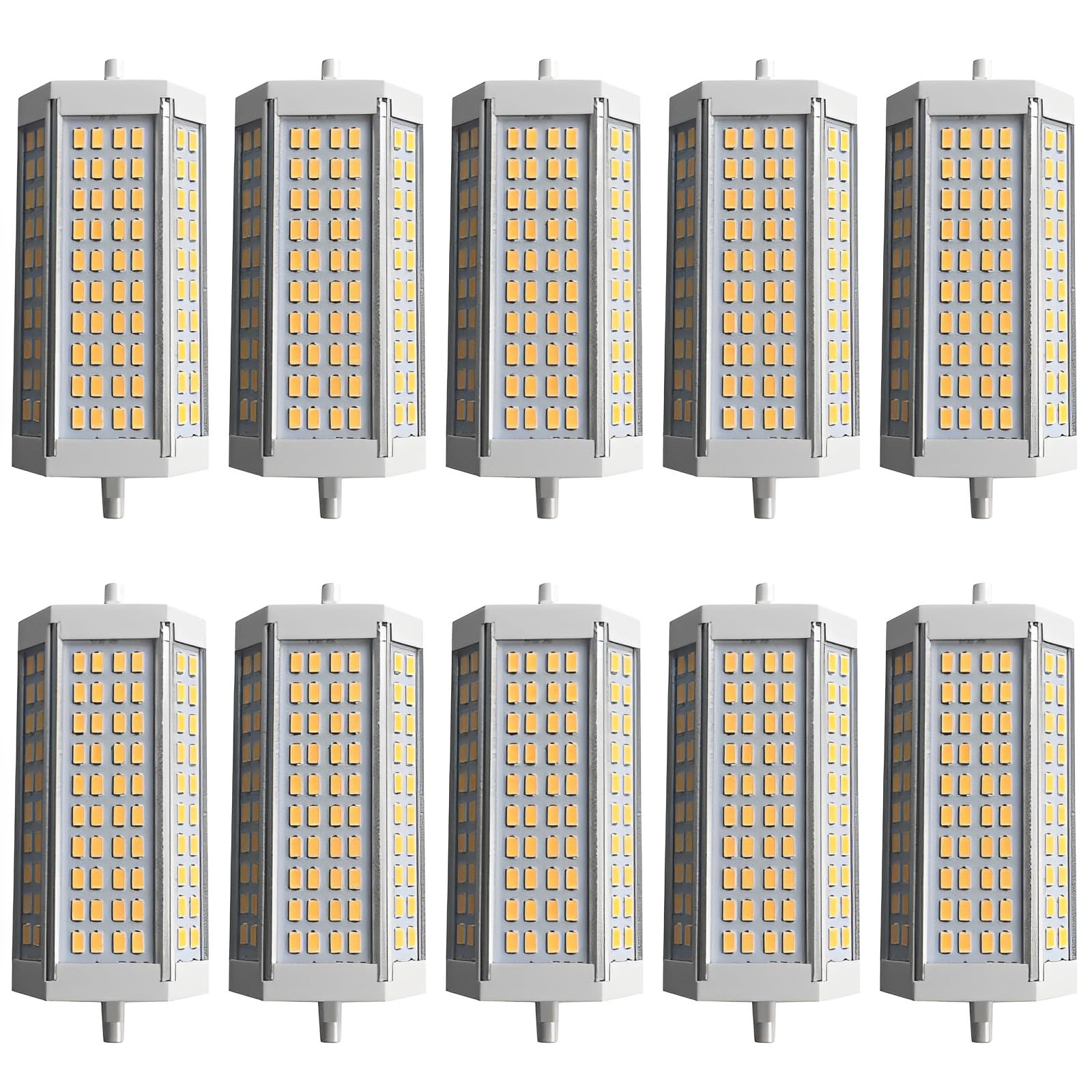 135mm dwustronne ściemnialne żarówki LED typu J 40W R7S 135mm lampa LED (400W J135 wymiana żarówki halogenowej), żarówki LED SMD 5630 żarówka wbudowany wentylator chłodzący
