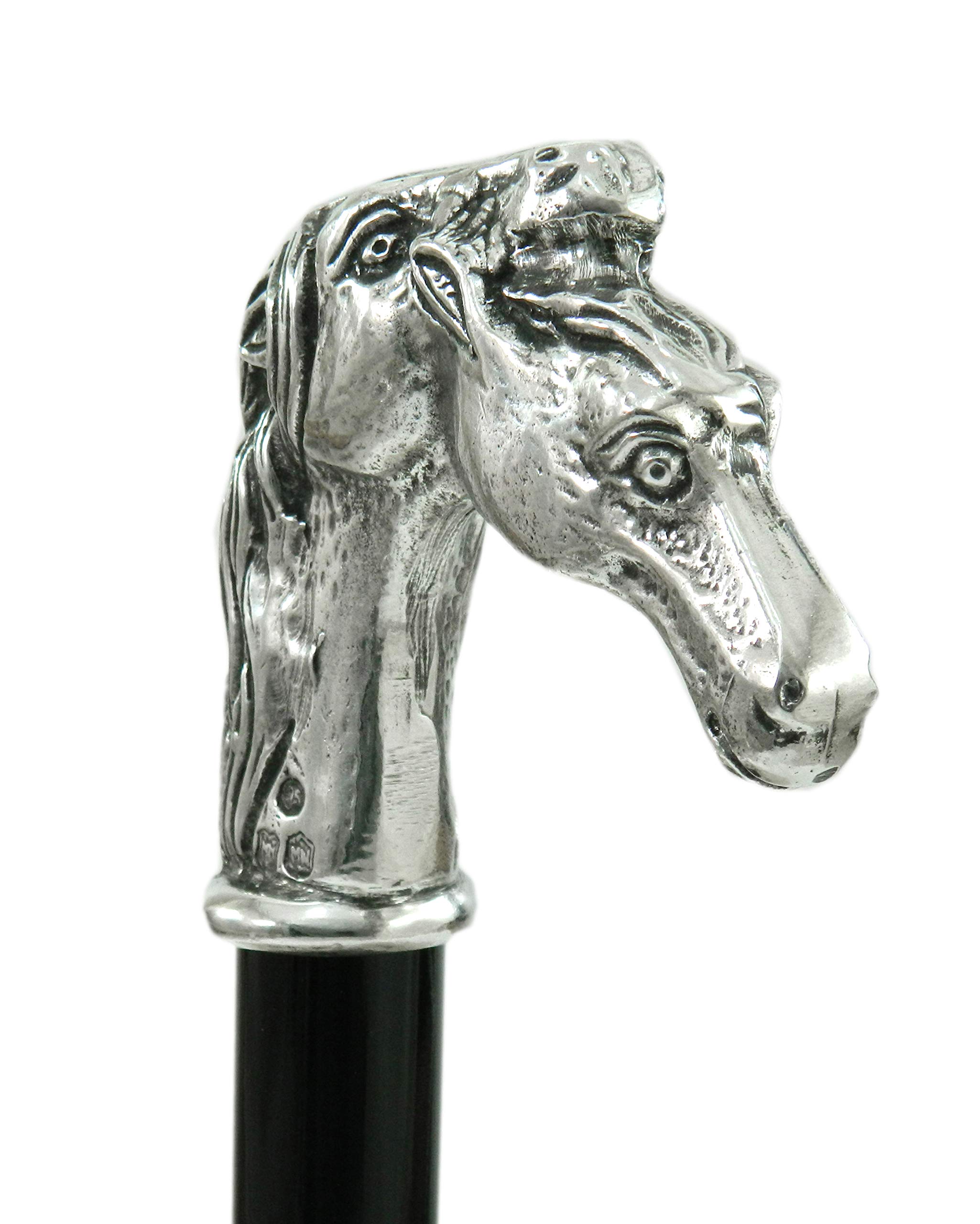 Bastón de paseo de caballo, color ajustable, longitud de encaje, para hombres y mujeres