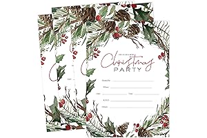 Whaline Holiday Party Invitations for Festive Gatherings