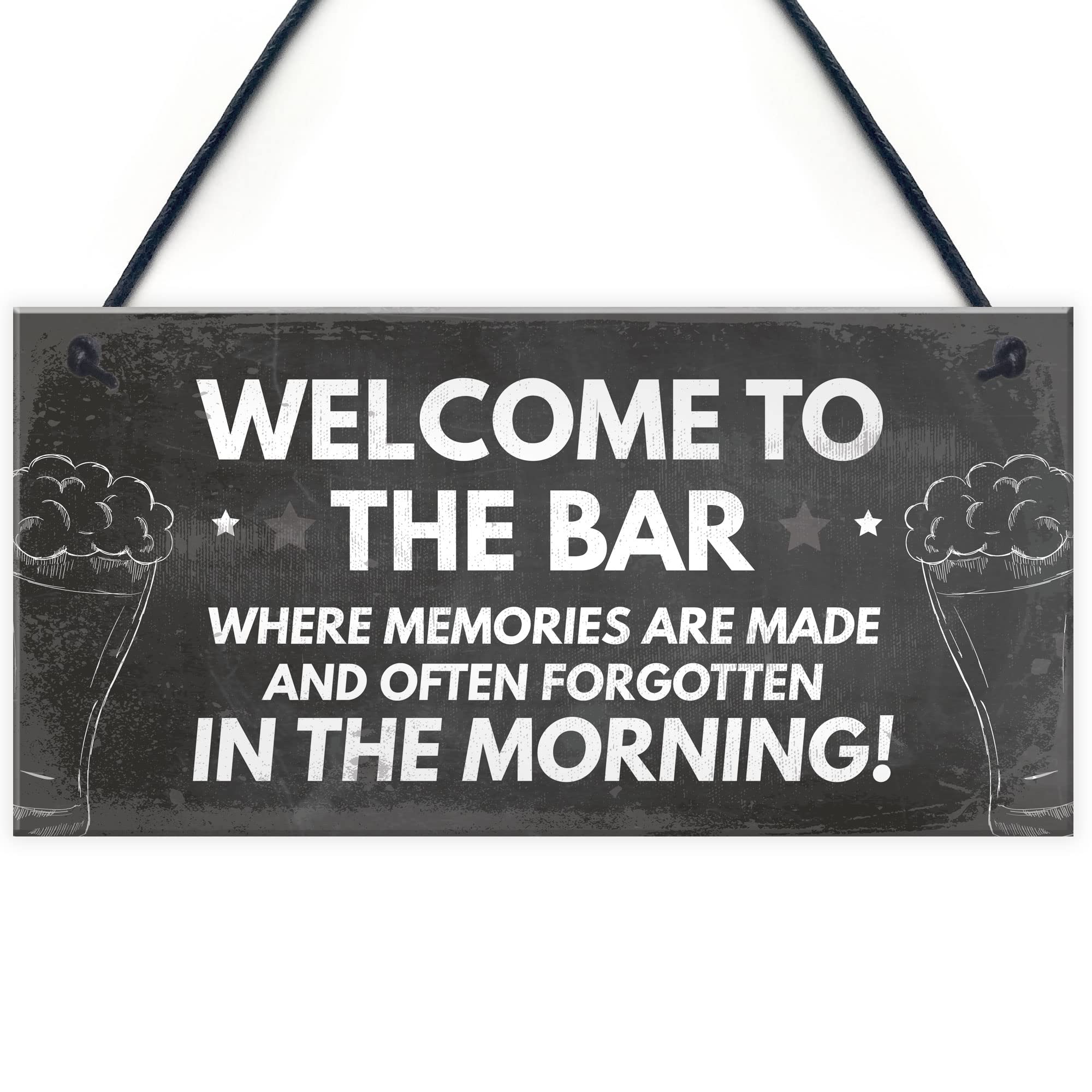 Red Ocean Funny Alcohol Sign Man Cave Sign Home Bar Sign Home Sign Pub Sign Vodka Gin Beer Sign