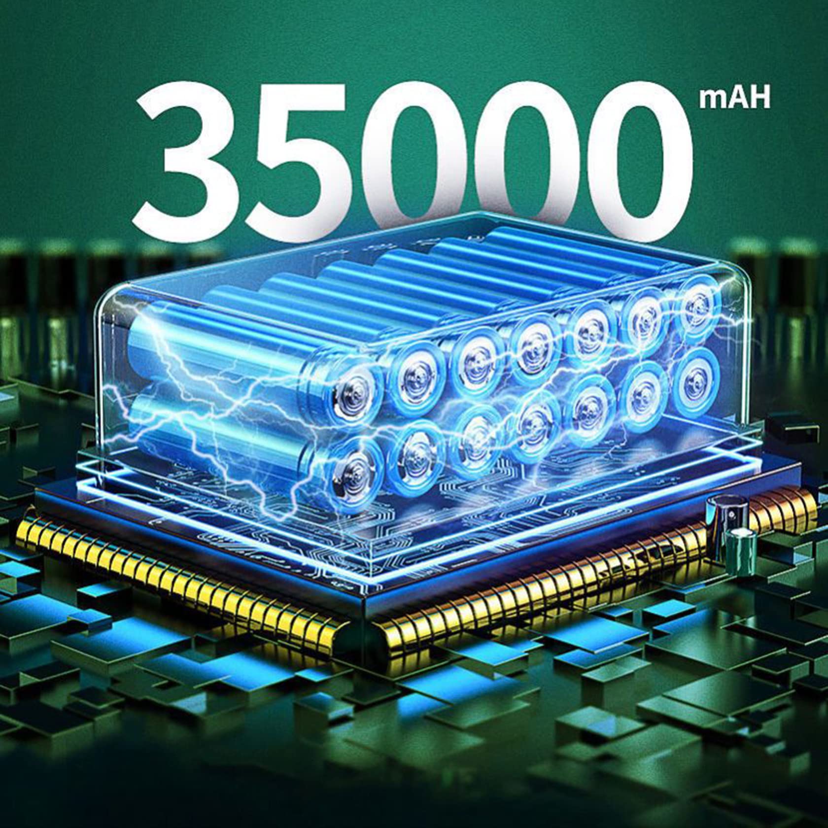 Lámpara Antimosquitos De 5000 V, Eliminador De Insectos Solar Totalmente Automático, Lámparas Duales UV/LED, Carga Solar Súper Rápida De 35 W, Batería De Litio De 35000 MAH, Doble Interruptor