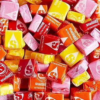 X Starburst Collab Original Chewy Candy 5.5 lbs Soft Fruit Chews Candies Bulk Family Size Individually Wrapped 88 Oz