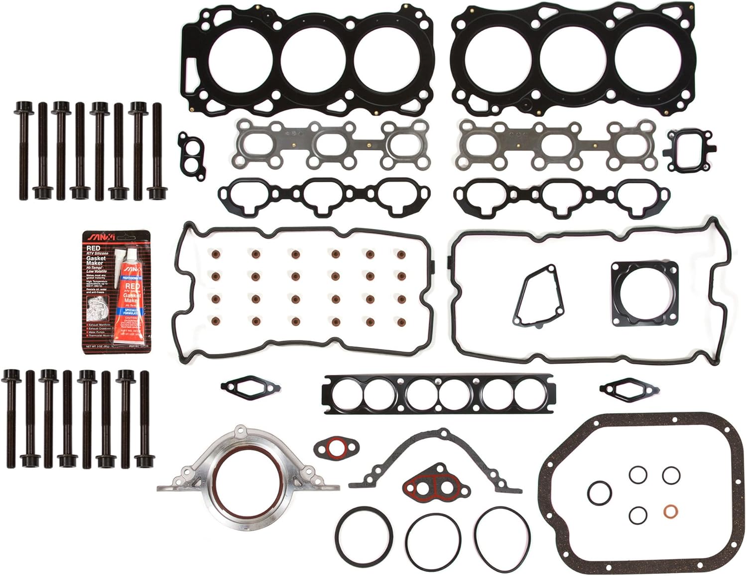 Evergreen FSHB3033C Full Gasket Set Head Bolt