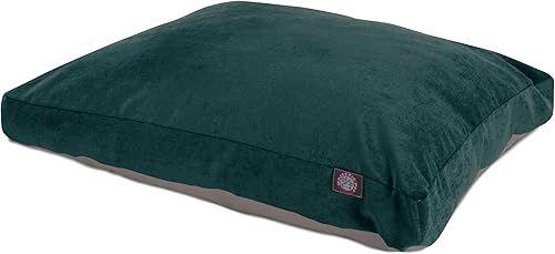 Miniatura 58 de Majestic Pet Villa - Cama rectangular para perro, lavable, cama antideslizante y cómoda para mascotas, cama de jaula con funda extraíble lavable,