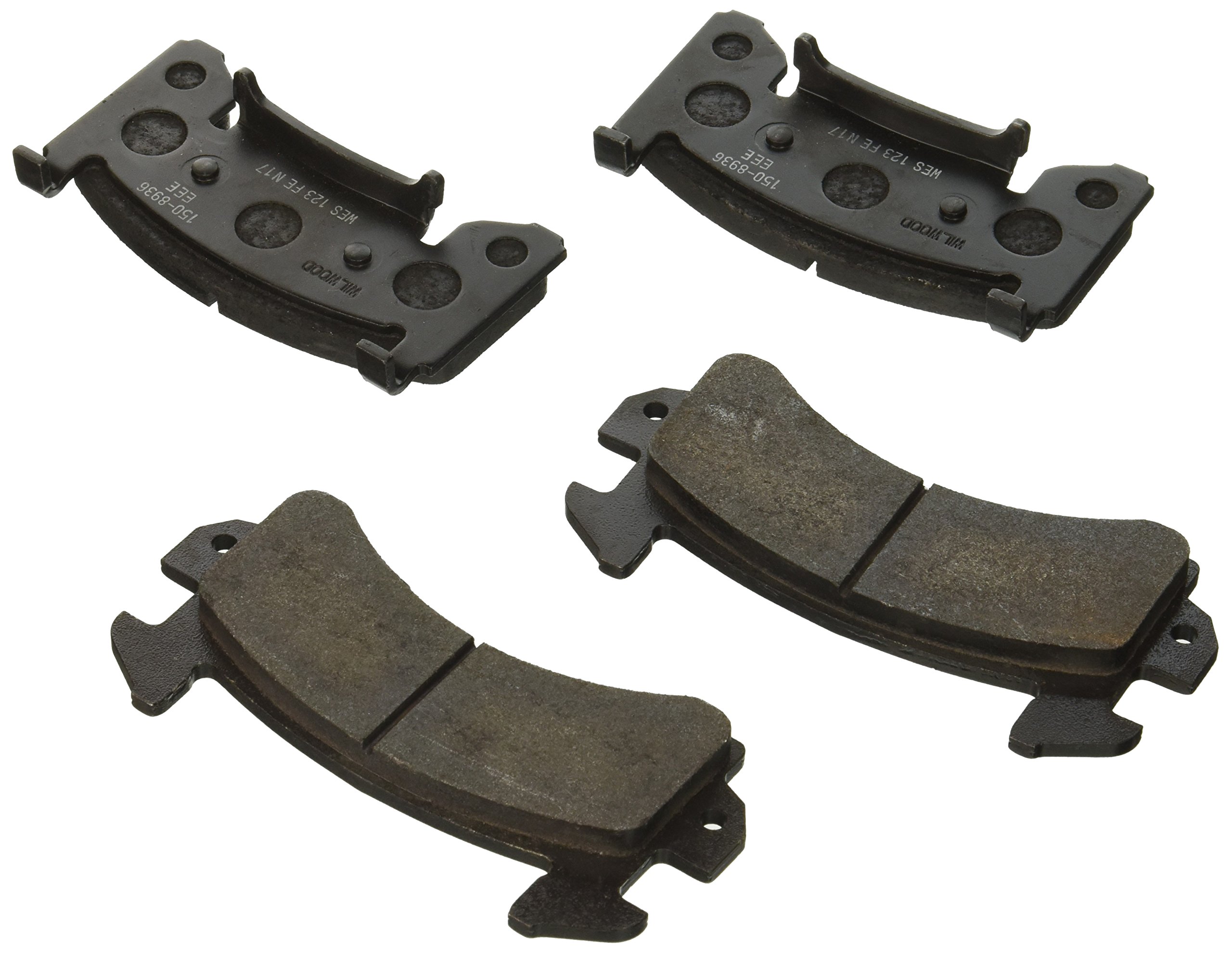 150-8936K BP-10 Metric Caliper Brake Pad Set - 4 Piece