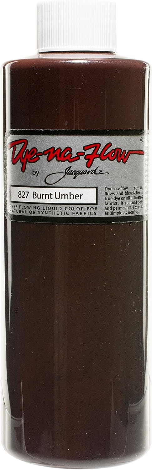 Jacquard Products Jacquard Dye-Na-Flow Liquid Color 8oz-Burnt Umber