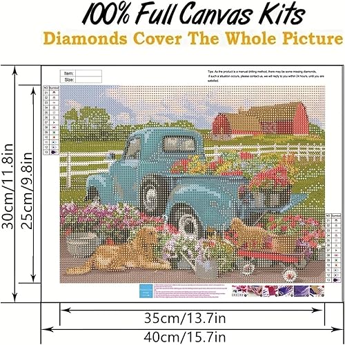Miniatura 2 de Juego de pintura de diamante DIY, juego de arte de diamantes 5D, juego de pintura de diamante para principiantes para adultos y niños, juego de