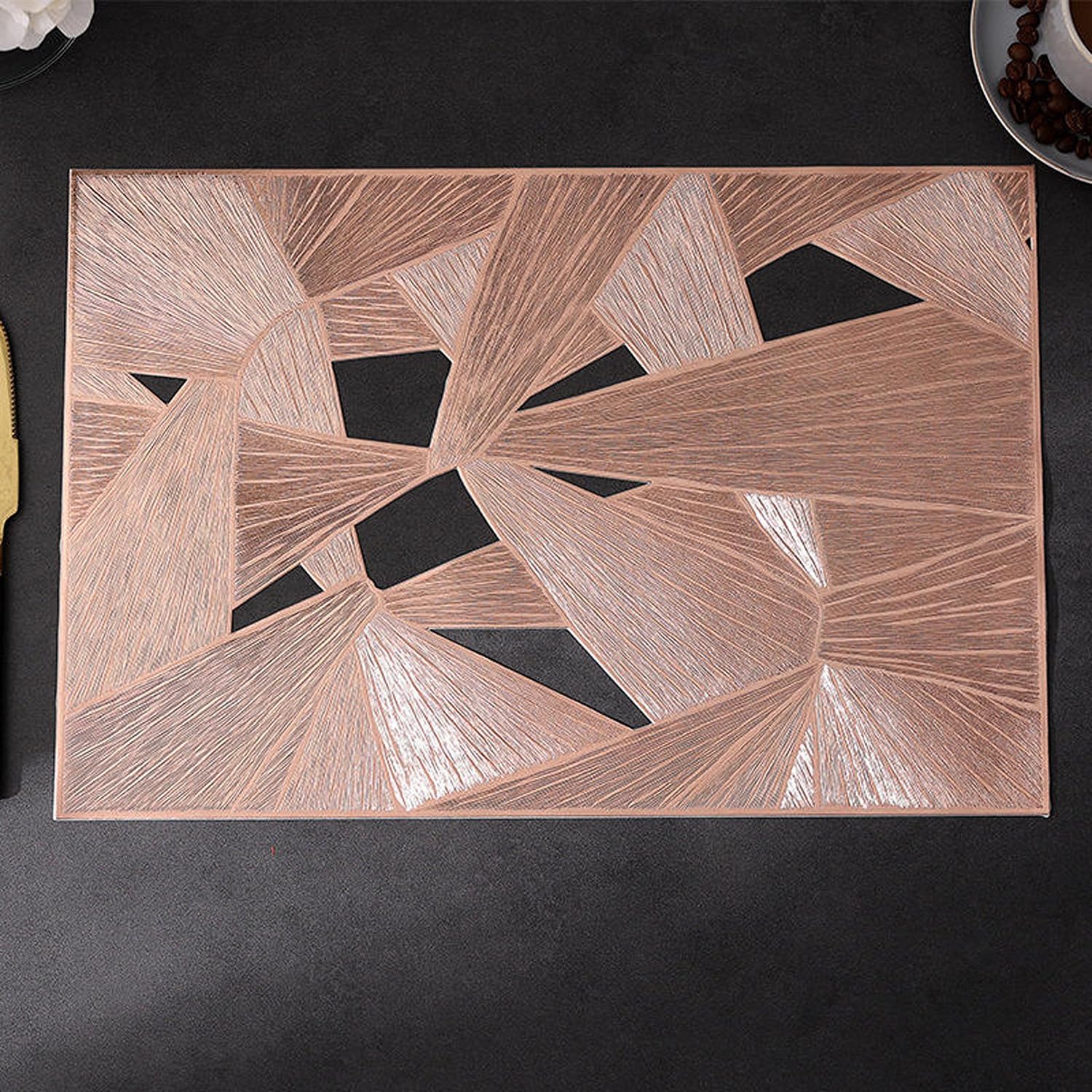 Gold Leaf Placemats - Waterproof & Heat Resistant -21