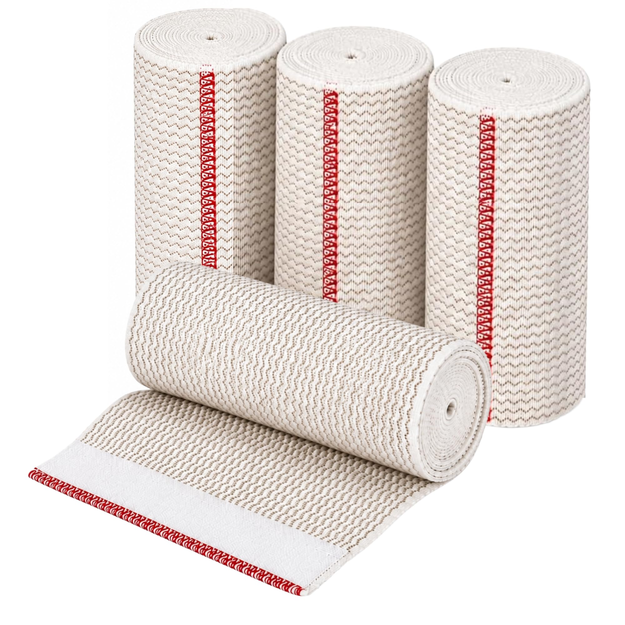 Vakly Elastic Bandage Wrap 4'' x 5 Yds, Self-Closure Compression Roll 10 Pk — Amazon image 10