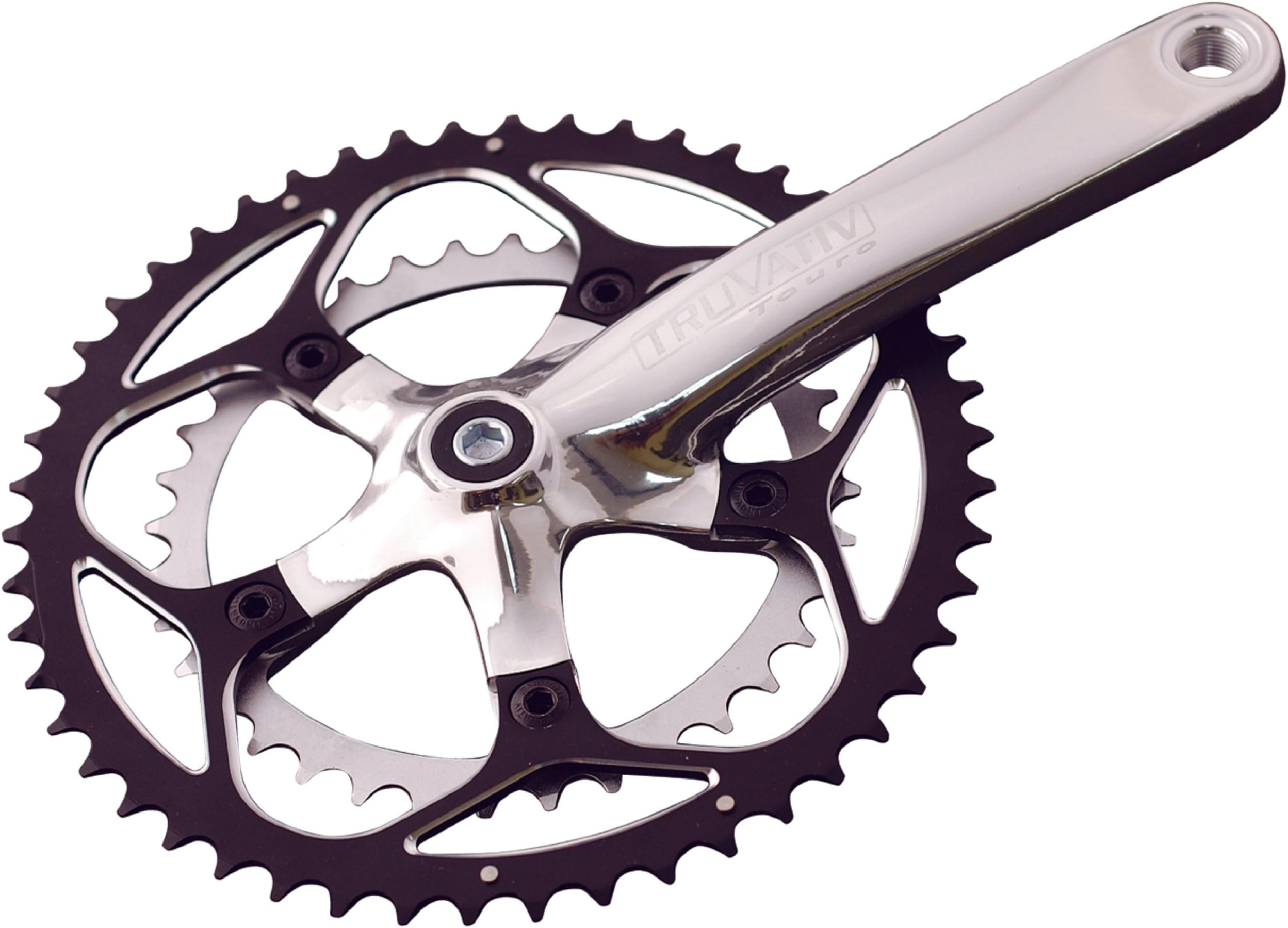 Truvativ 175 Silver 50-36T Touro Compact Power Spline