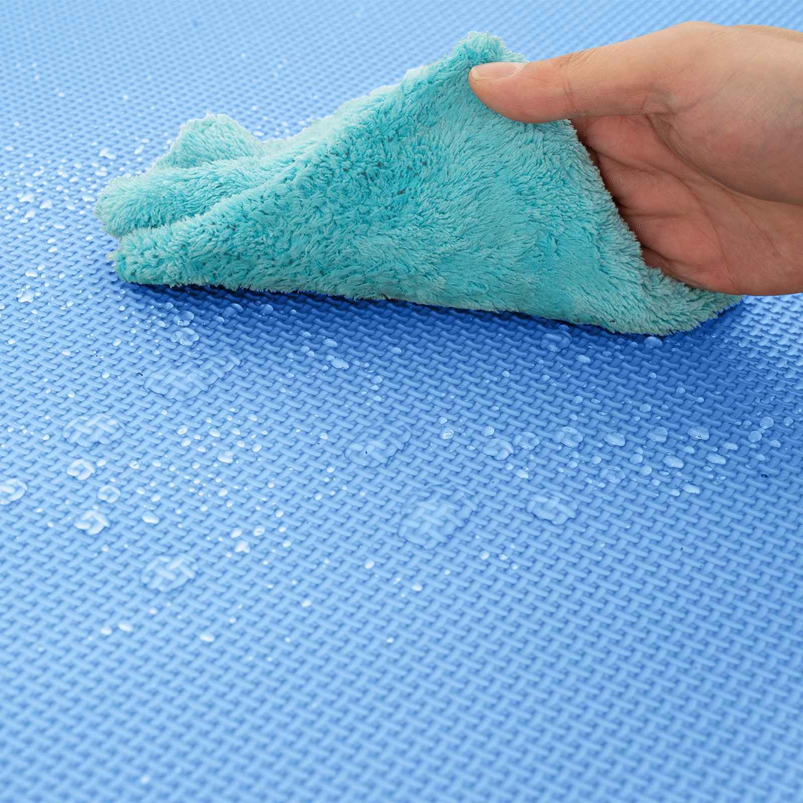 Lot de 6 tapis de sol en mousse EVA - 2,16 m² - Design puzzle extensible - Pour la maison et la salle de sport - Tapis de protection antidérapant pour entraînement, yoga, appareils