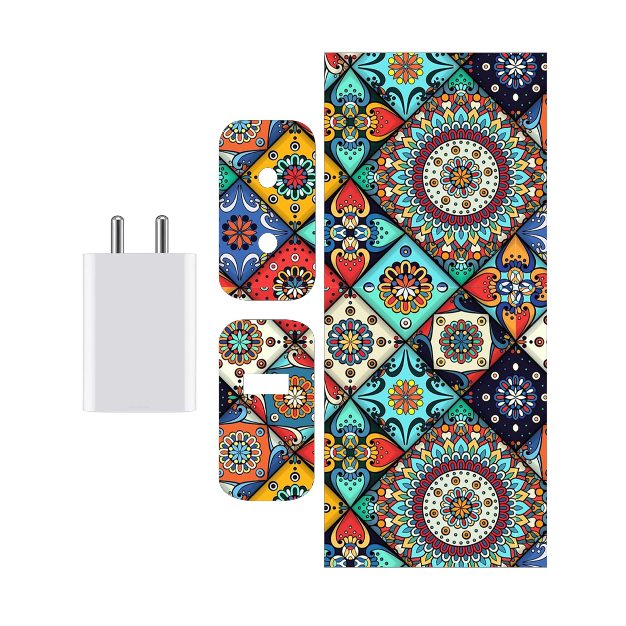 Compatible for VIVO Flash Charge (80W) Charger - Charger/Adapter Skin Wrap (Design-1) (92)-image-27