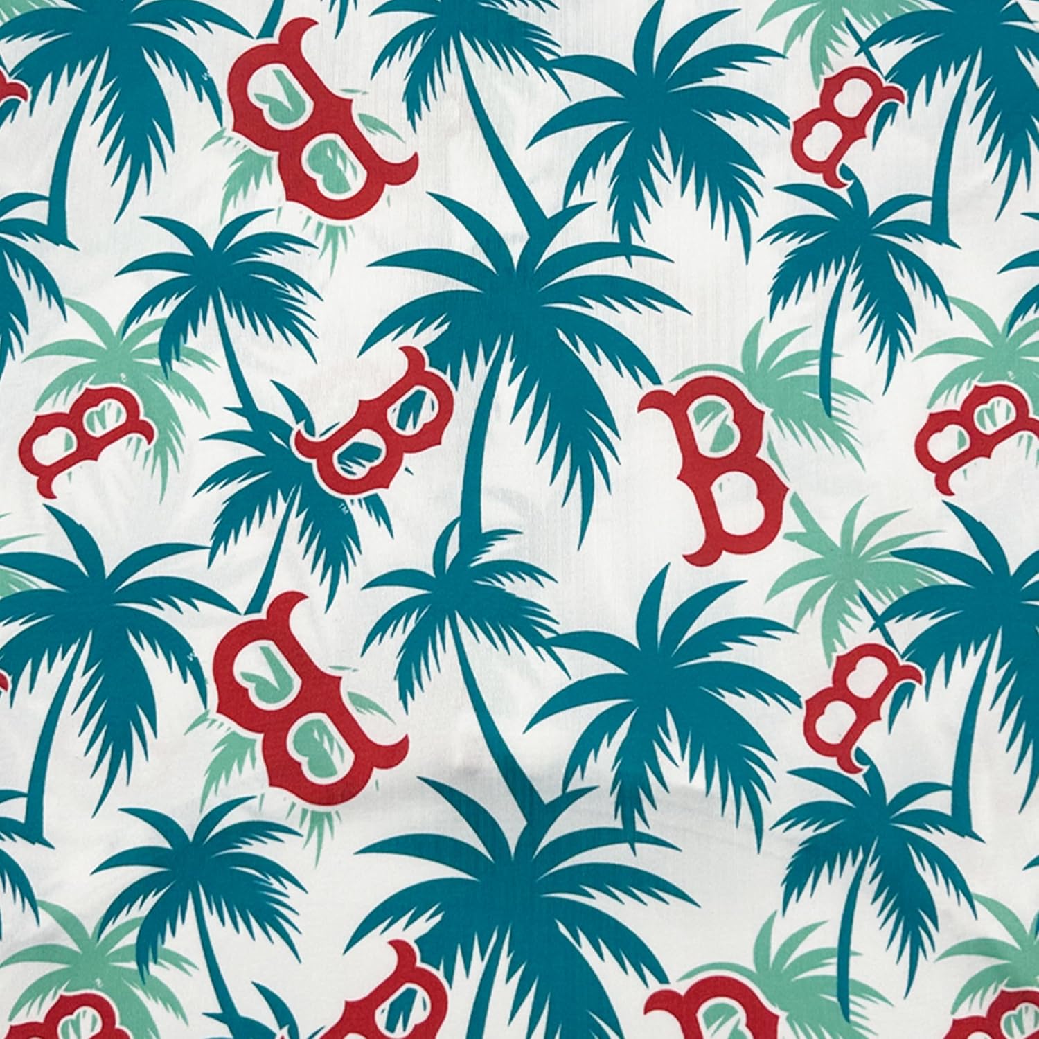 MLB Boston Red Sox Hawaiian Dog Baseball Jersey, Officially Licensed Dogs & Cats Apparel, Dry-Fit Tropical Palm Print Shirt, Medium, Pet Baseball Jersey Shirt Summer Theme