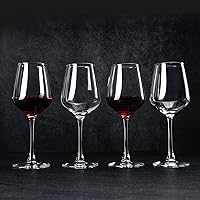 Vista 7 de Juego de 6 copas de vino, 12 onzas, duraderas, para bodas, fiestas, lavavajillas