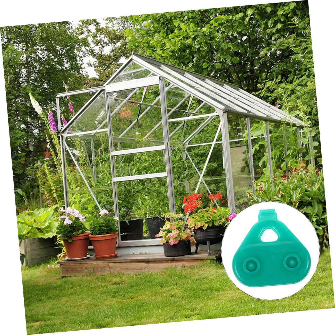 POPETPOP 5sets Garden Shade Netting Clips Durable Fixed Clips for Greenhouse Vegetable Garden Outdoor Sunshade Use Lightweight Multipurpose and Easy to Store 30pcs*5