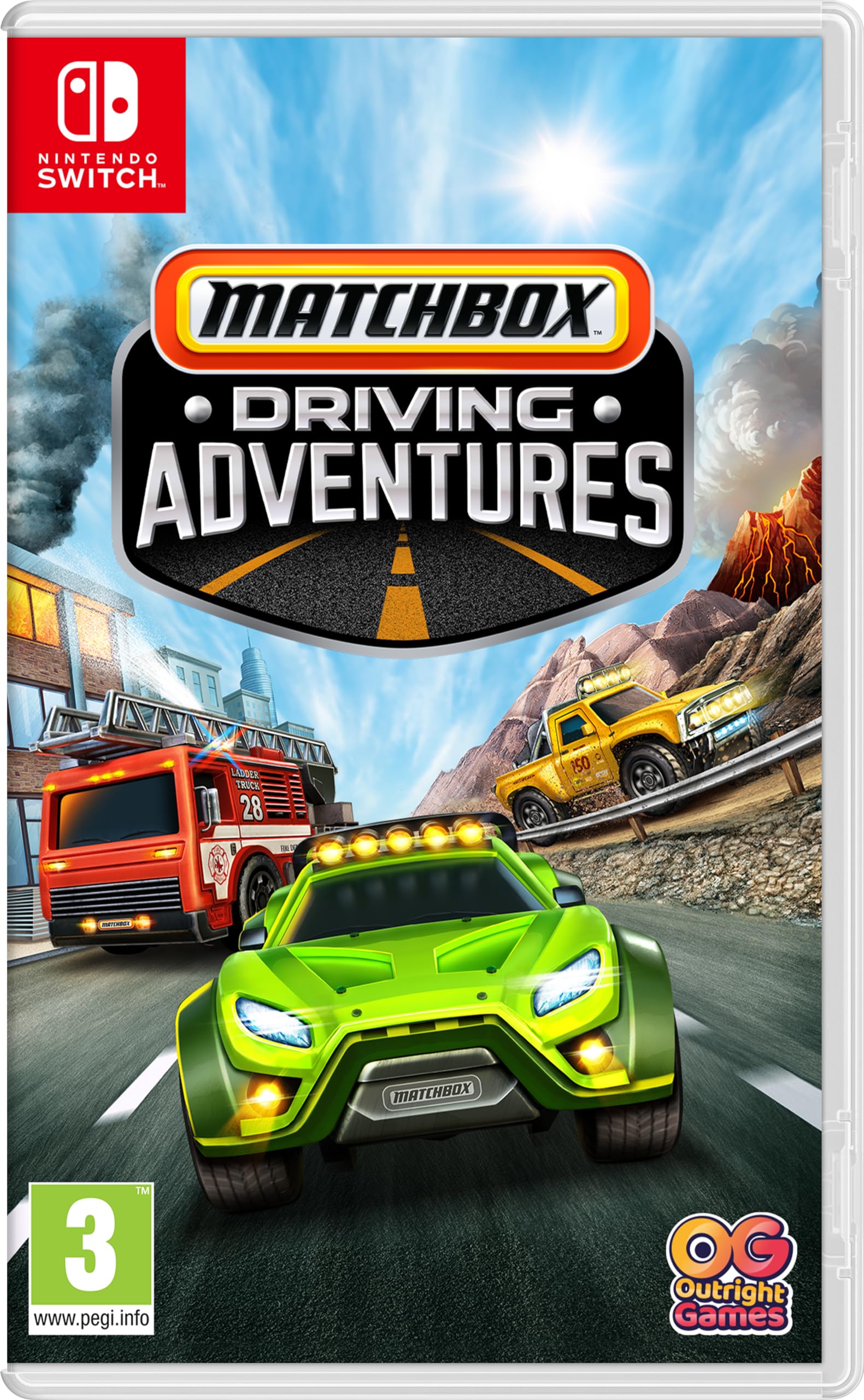 Matchbox Driving Adventures For Nintendo Switch (New & Sealed)