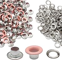 Vista 46 de Litoexpe Ojales Pequeños de 1.5MM, 200 Piezas, Ojales Autoadhesivos para Núcleos de Cuentas, Ropa, Cuero, Lona (Latón Antiguo)