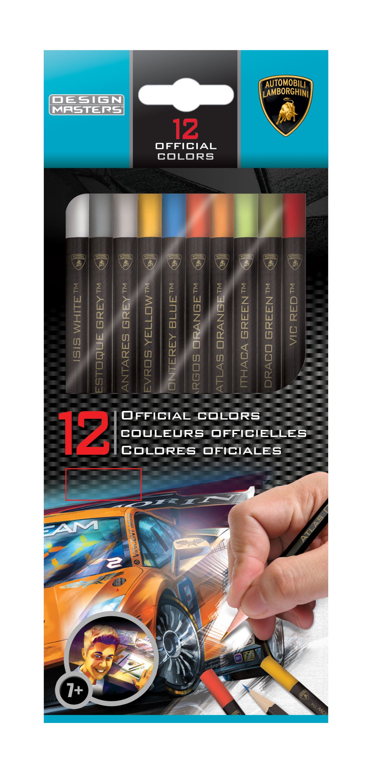 Lamborghini 12 Pencils